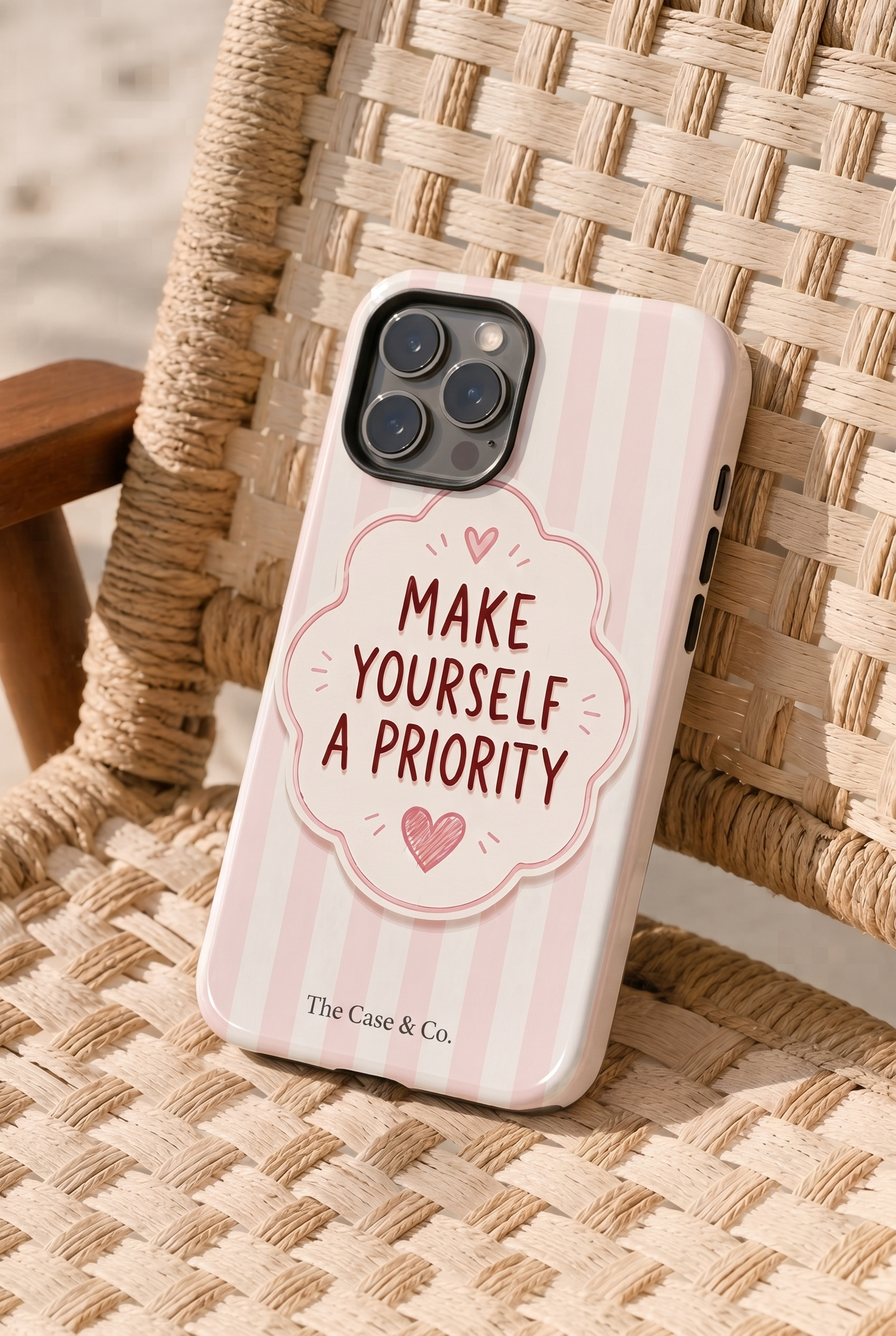 iPhone Cloud Skin Case – You First Print | Premium 3D Hard Shell | Gloss Finish | 14-17 Series