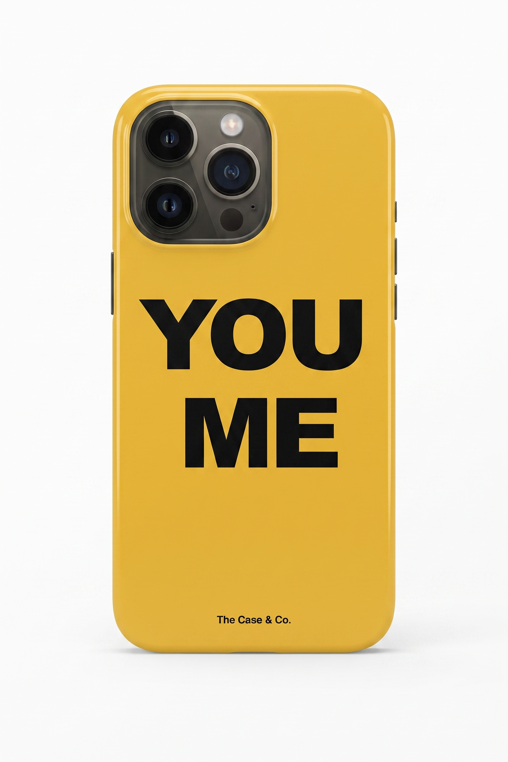 iPhone Cloud Skin Case – Bold Connection Print | Premium 3D Hard Shell | Gloss Finish | 14-17 Series