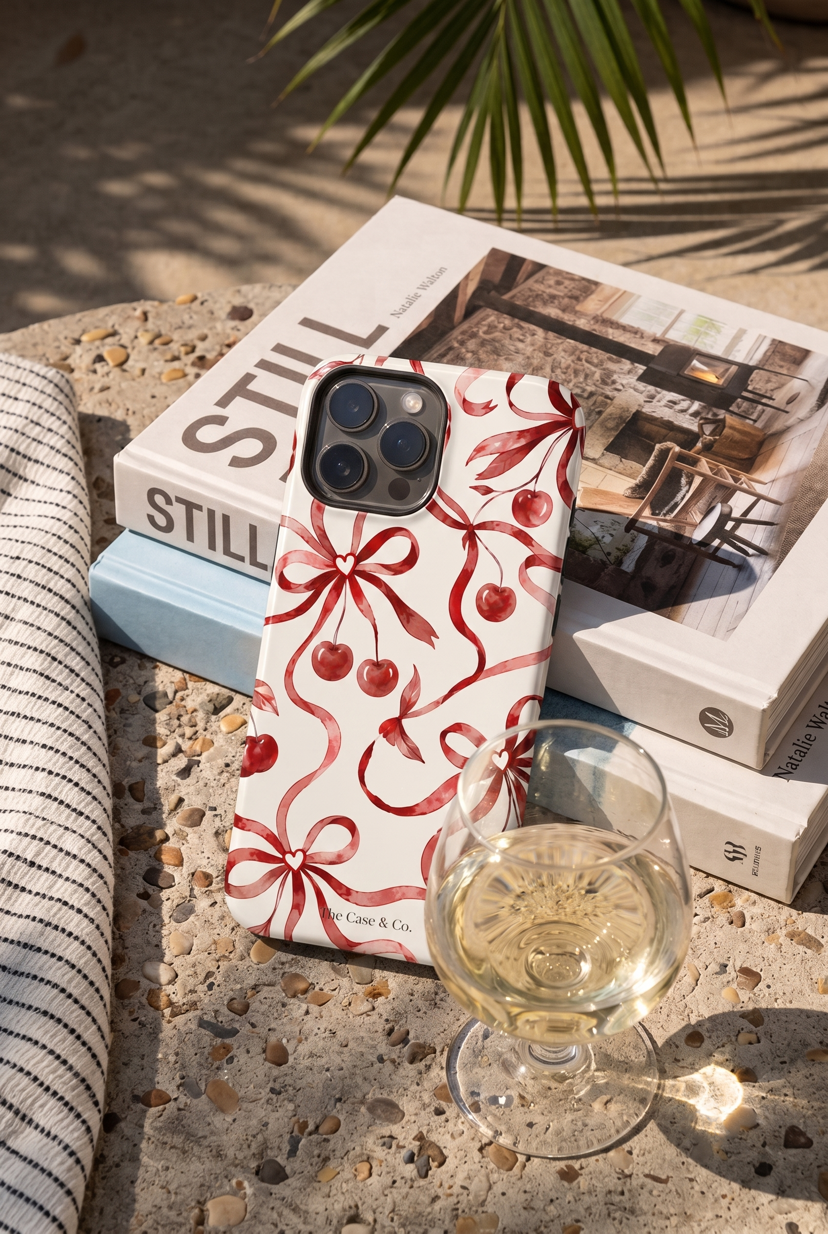 iPhone Cloud Skin Case – Berry Sweet Print | Premium 3D Hard Shell | Gloss Finish | 14-17 Series (Copy)