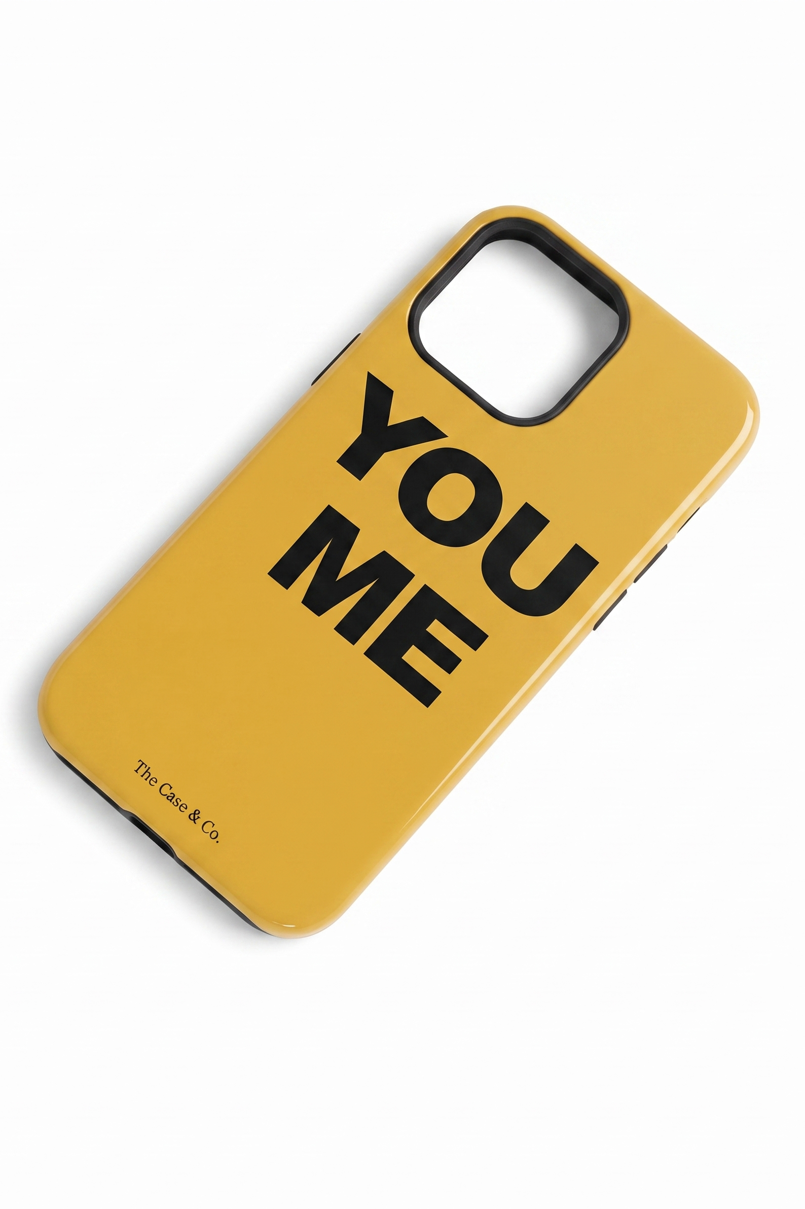 iPhone Cloud Skin Case – Bold Connection Print | Premium 3D Hard Shell | Gloss Finish | 14-17 Series