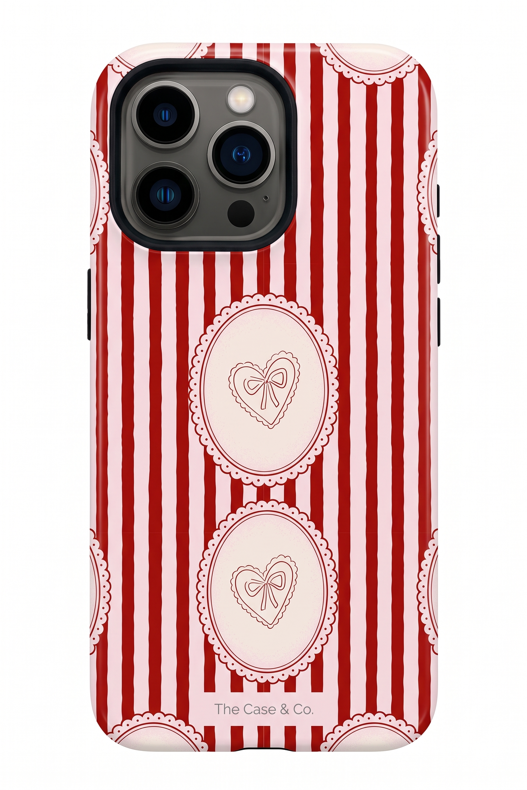 iPhone Cloud Skin Case – Mod Medallion Print | Premium 3D Hard Shell | Gloss Finish | 14-17 Series