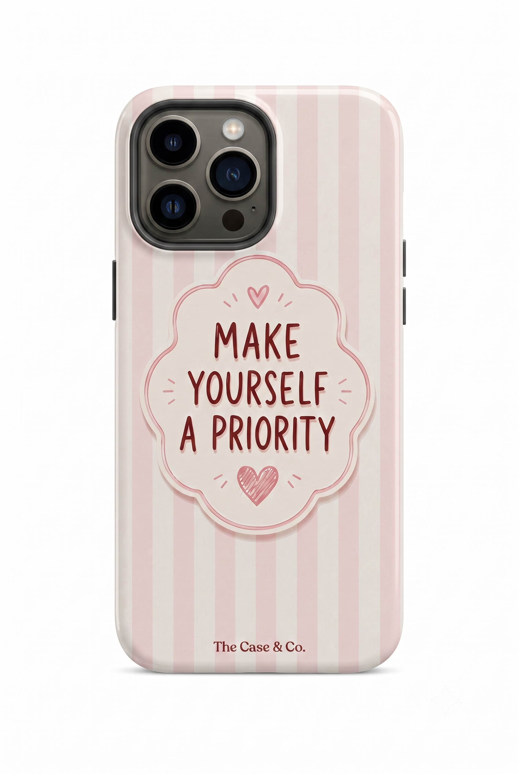 iPhone Cloud Skin Case – You First Print | Premium 3D Hard Shell | Gloss Finish | 14-17 Series