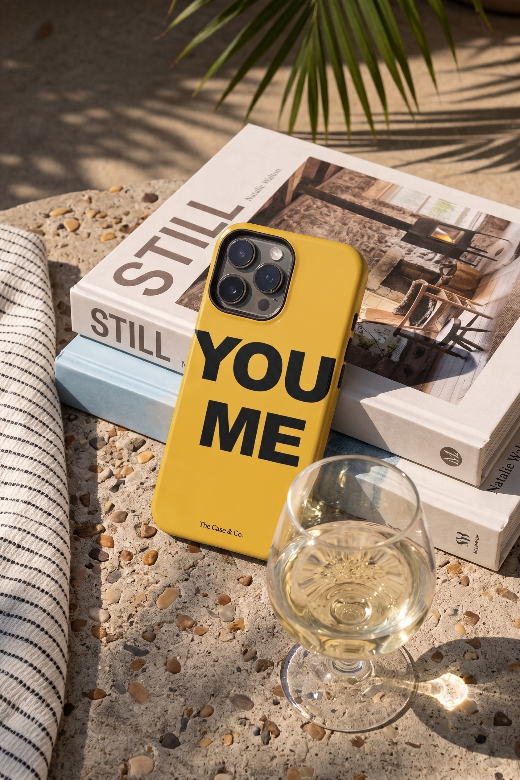 iPhone Cloud Skin Case – Bold Connection Print | Premium 3D Hard Shell | Gloss Finish | 14-17 Series