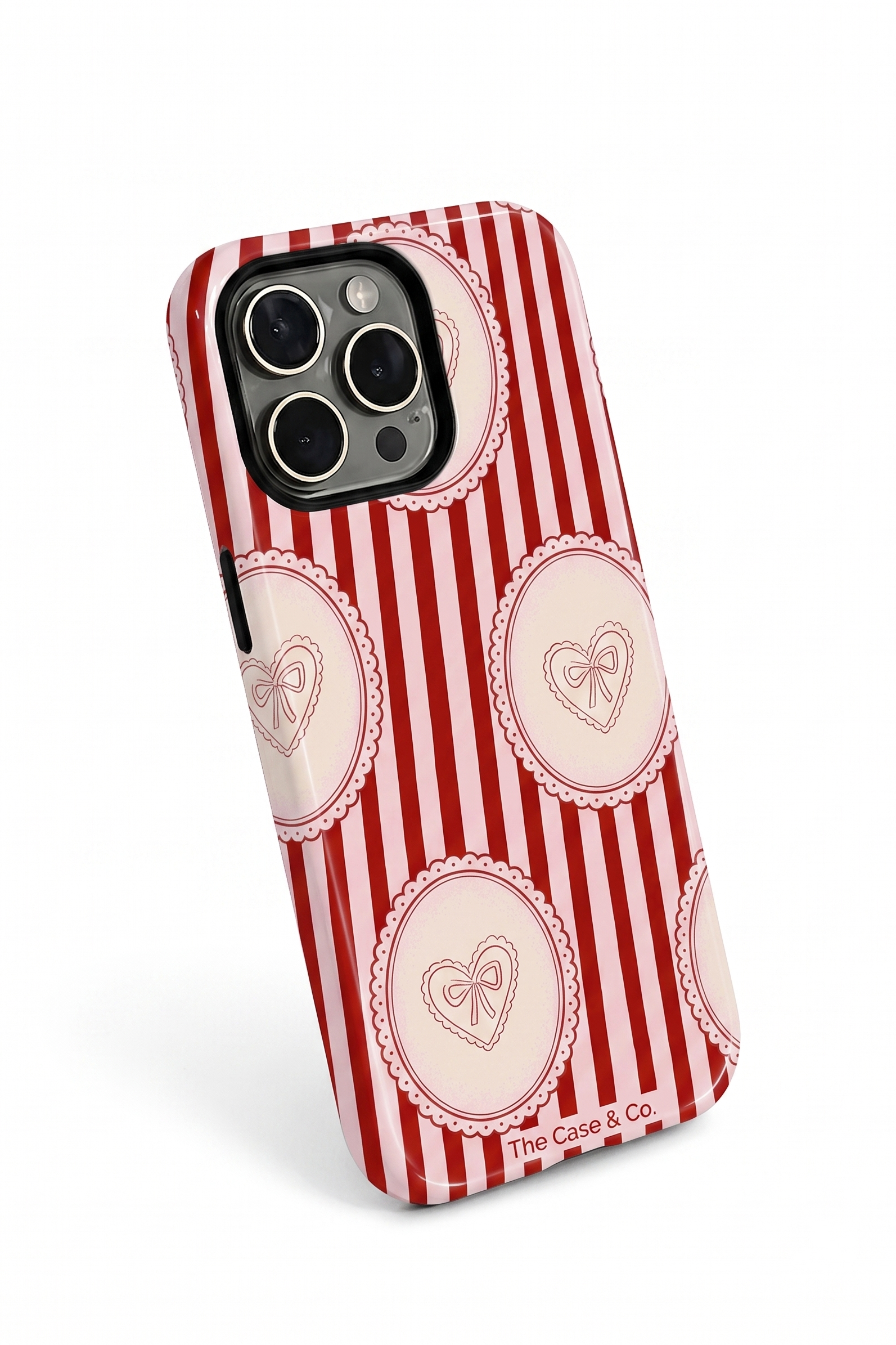iPhone Cloud Skin Case – Mod Medallion Print | Premium 3D Hard Shell | Gloss Finish | 14-17 Series