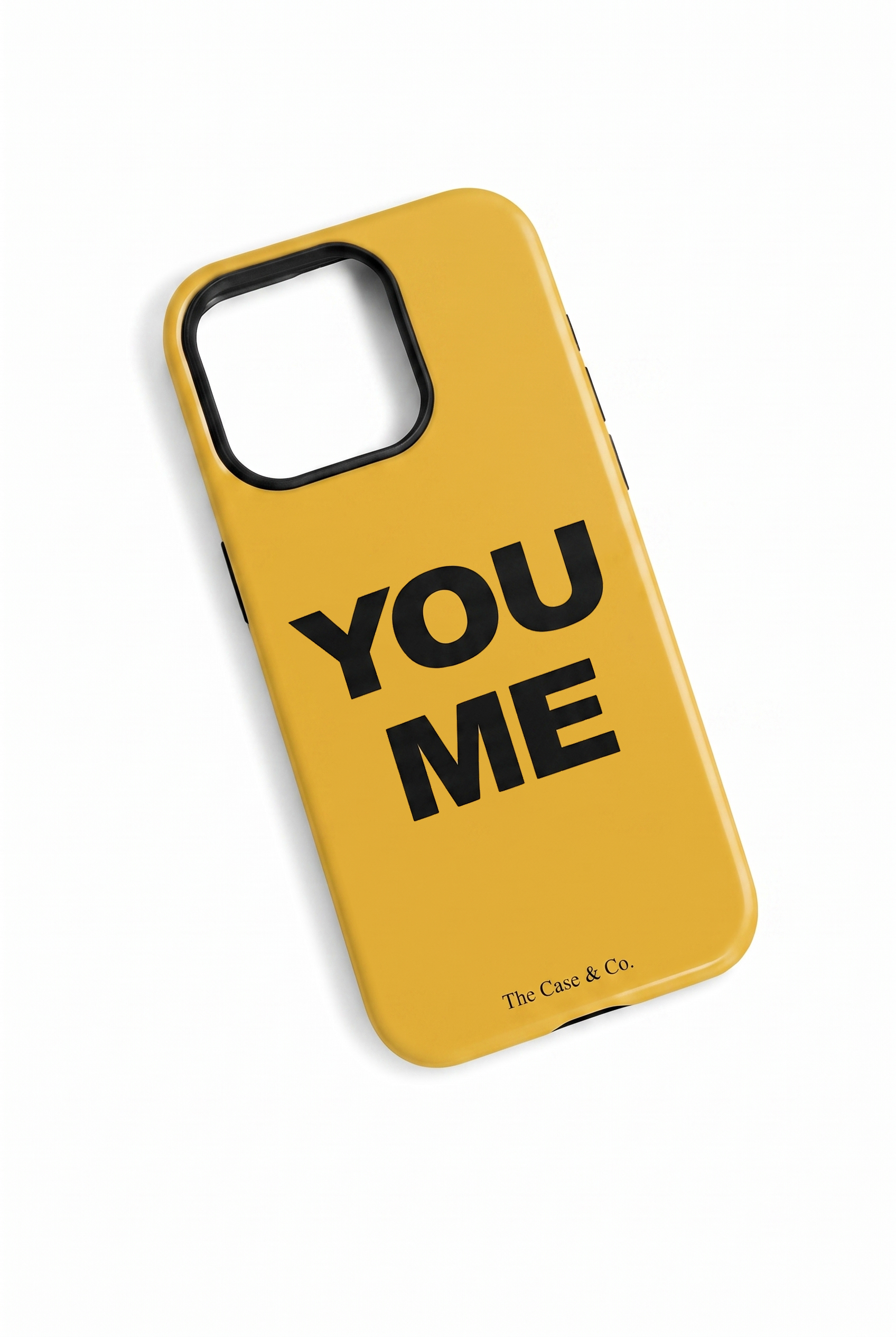 iPhone Cloud Skin Case – Bold Connection Print | Premium 3D Hard Shell | Gloss Finish | 14-17 Series