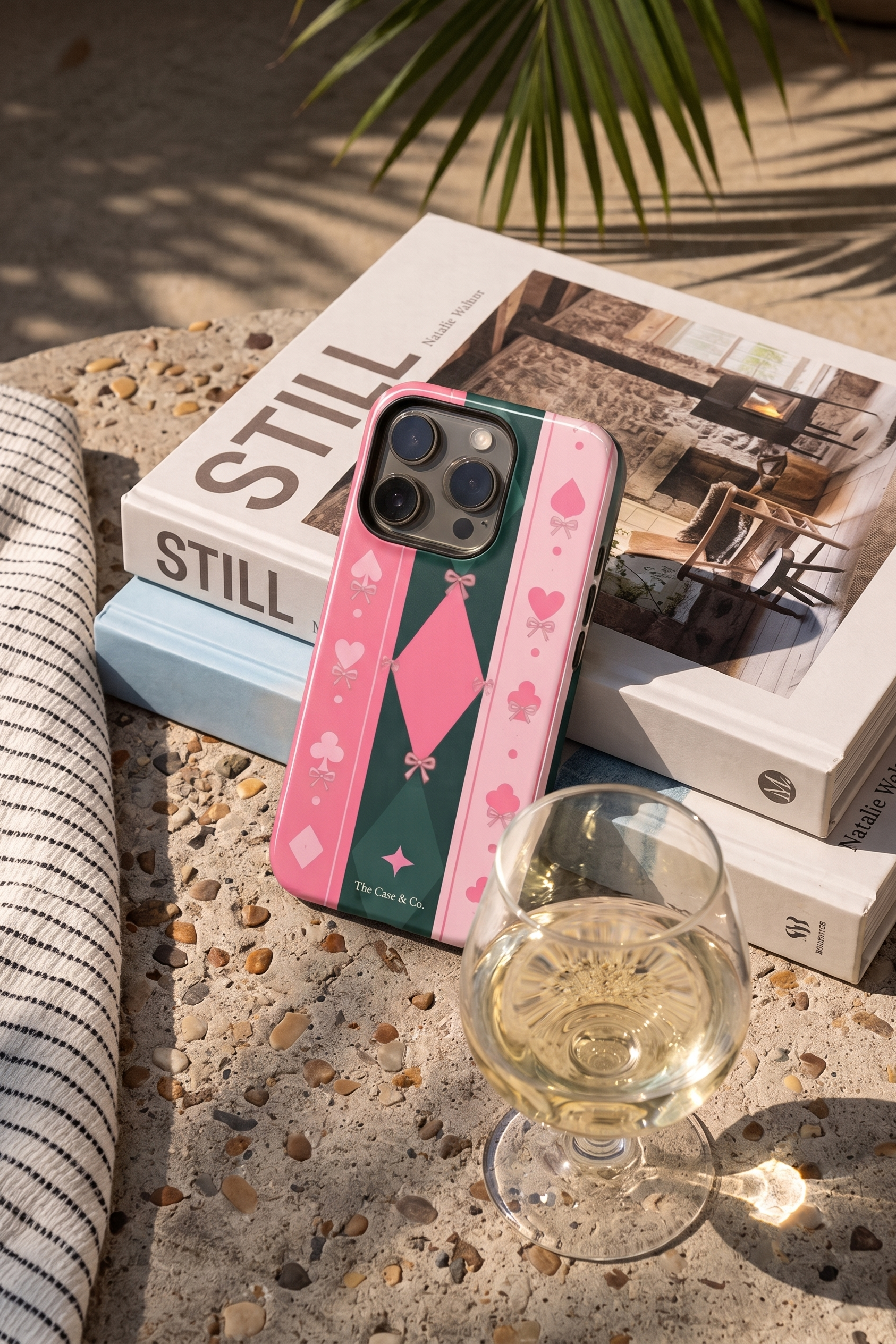 iPhone Cloud Skin Case – The Queen's Deck | Premium 3D Hard Shell | Gloss Finish | 14-17 Series
