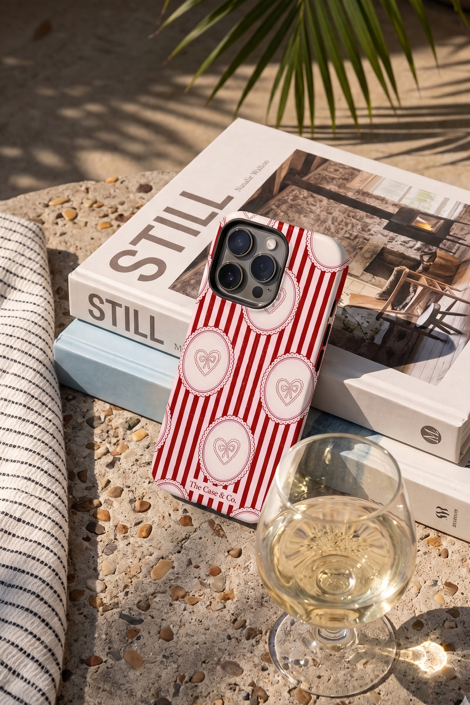 iPhone Cloud Skin Case – Mod Medallion Print | Premium 3D Hard Shell | Gloss Finish | 14-17 Series