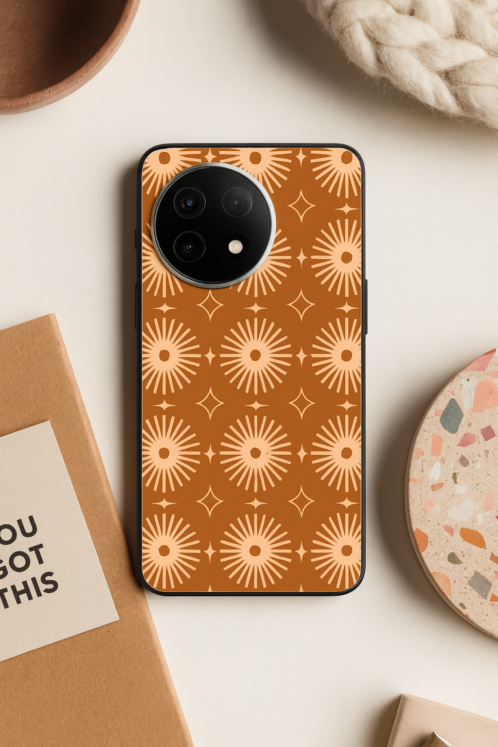 Aesthetic Sparkles Premium Glass Back Cover For One Plus 13, 12, 11, 10 The Case & Co India