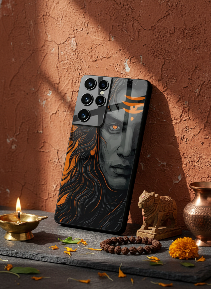 Aghora Premium Glass Back Cover For Galaxy S Series The Case & Co India