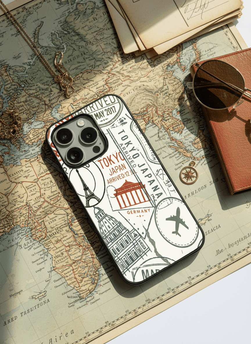 ARRIVE SOON Glass Back Cover For iPhone 11-17 The Case & Co