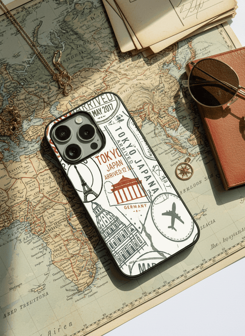 ARRIVE SOON Glass Back Cover For iPhone 11-17 The Case & Co
