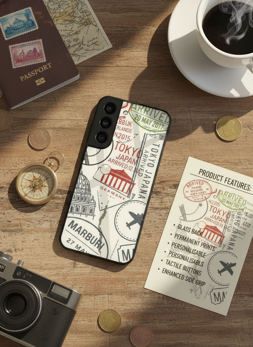 ARRIVE SOON Premium Glass Back Cover For Galaxy S Series The Case & Co India