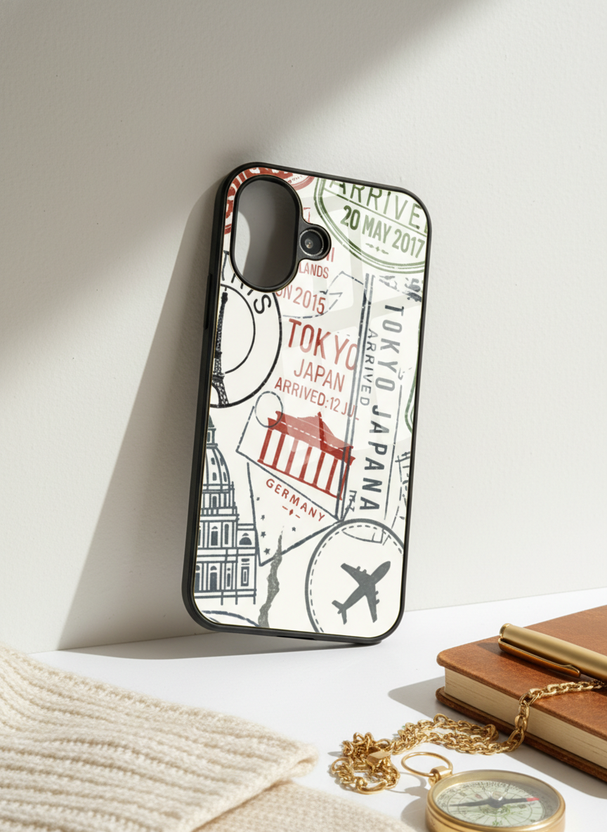 ARRIVE SOON Premium Glass Back Cover For iPhone 14-17 Models The Case & Co India