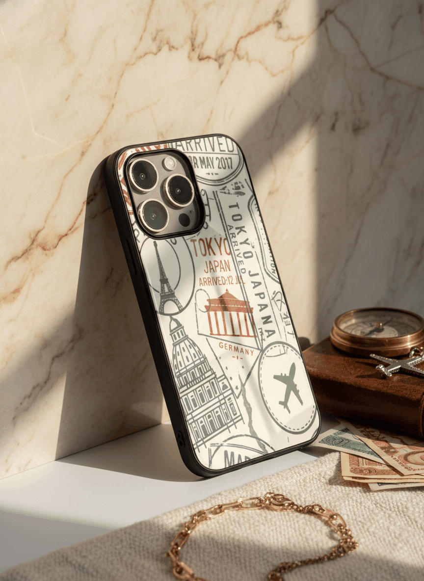 ARRIVE SOON Premium Glass Back Cover For iPhone 14-17 Models The Case & Co India