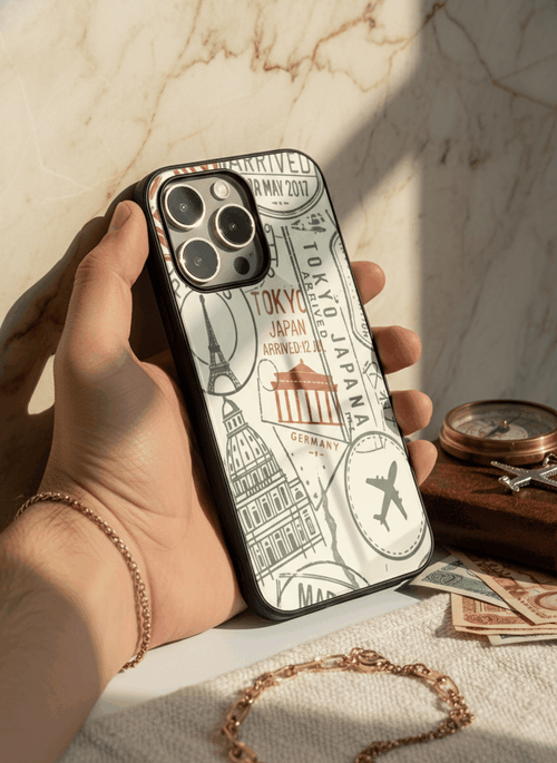 ARRIVE SOON Premium Glass Back Cover For iPhone 14-17 Models The Case & Co India