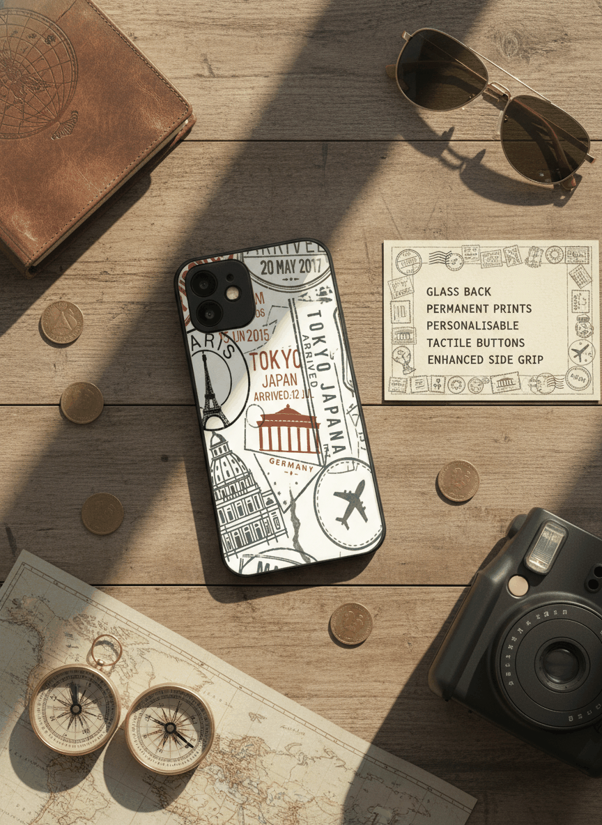 ARRIVE SOON Premium Glass Back Cover For iPhone 14-17 Models The Case & Co India