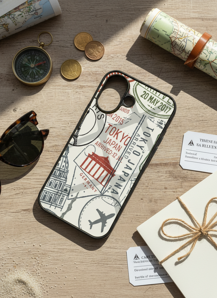 ARRIVE SOON Premium Glass Back Cover For iPhone 14-17 Models The Case & Co India