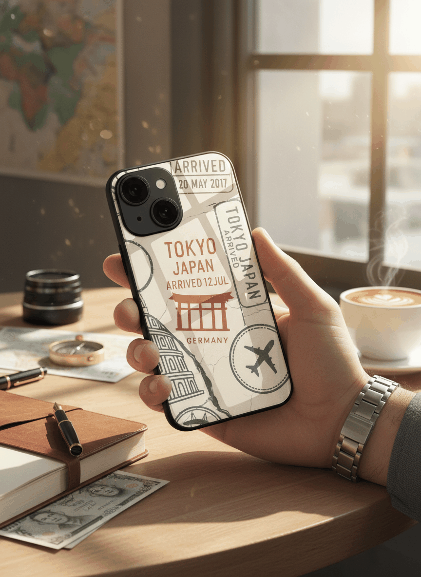 ARRIVE SOON Premium Glass Back Cover For iPhone 14-17 Models The Case & Co India