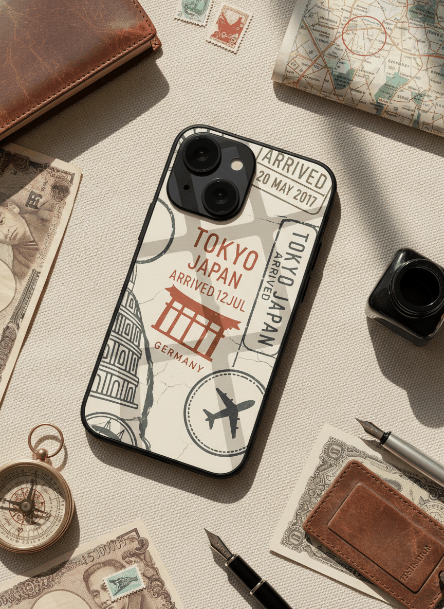 ARRIVE SOON Premium Glass Back Cover For iPhone 14-17 Models The Case & Co India