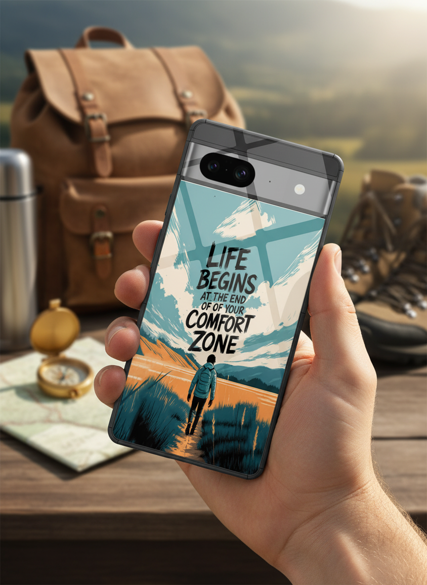 Beyond Limits Premium Glass Back Cover For Google Pixel 7,8,9,10 Series The Case & Co India
