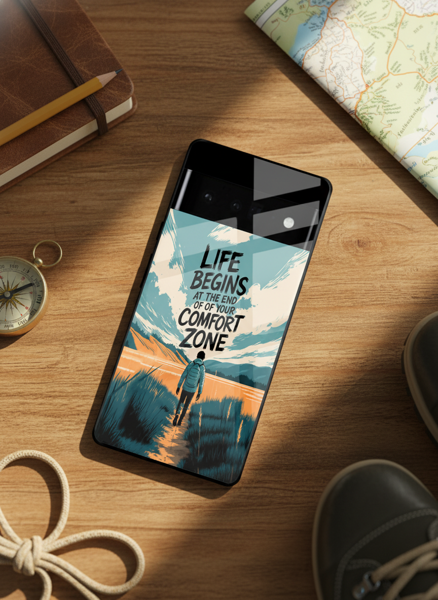 Beyond Limits Premium Glass Back Cover For Google Pixel 7,8,9,10 Series The Case & Co India