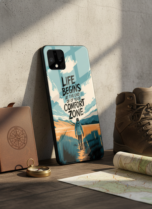 Beyond Limits Premium Glass Back Cover For Google Pixel 7,8,9,10 Series The Case & Co India