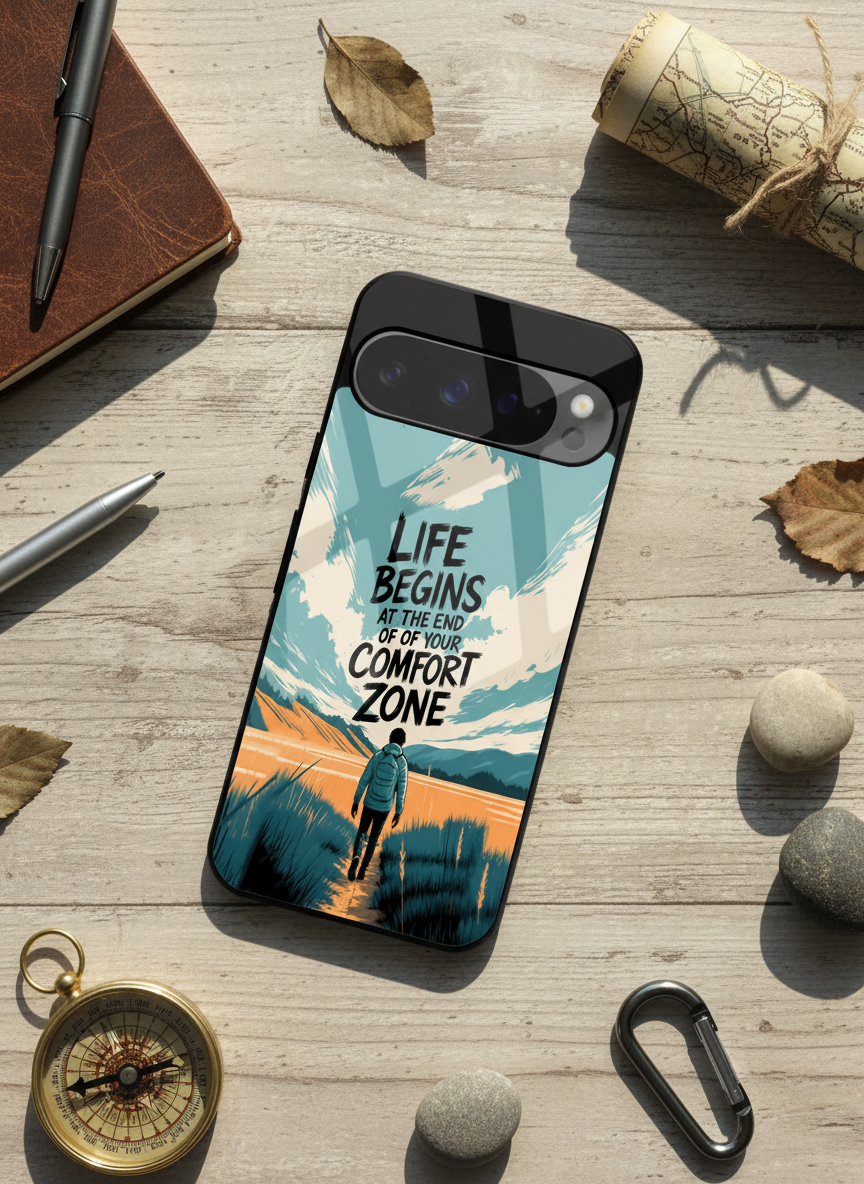 Beyond Limits Premium Glass Back Cover For Google Pixel 7,8,9,10 Series The Case & Co India