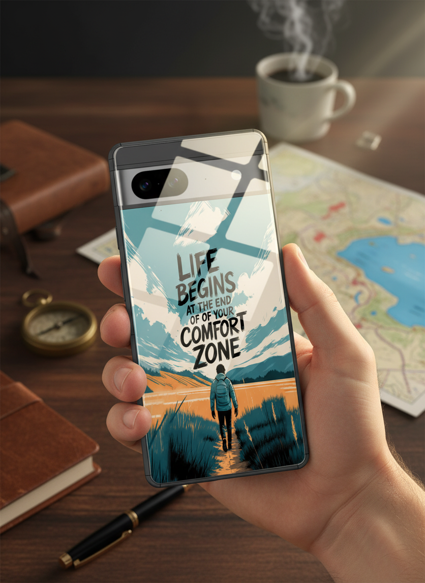 Beyond Limits Premium Glass Back Cover For Google Pixel 7,8,9,10 Series The Case & Co India