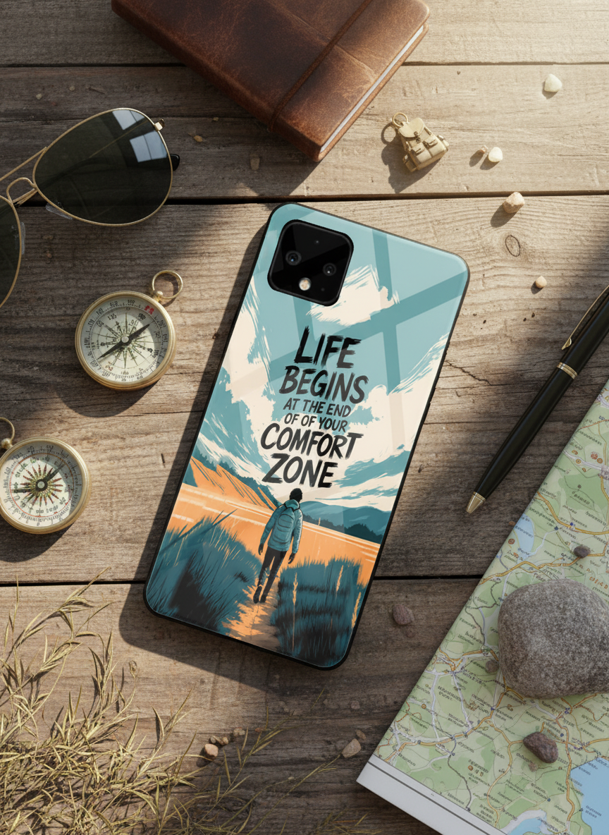 Beyond Limits Premium Glass Back Cover For Google Pixel 7,8,9,10 Series The Case & Co India
