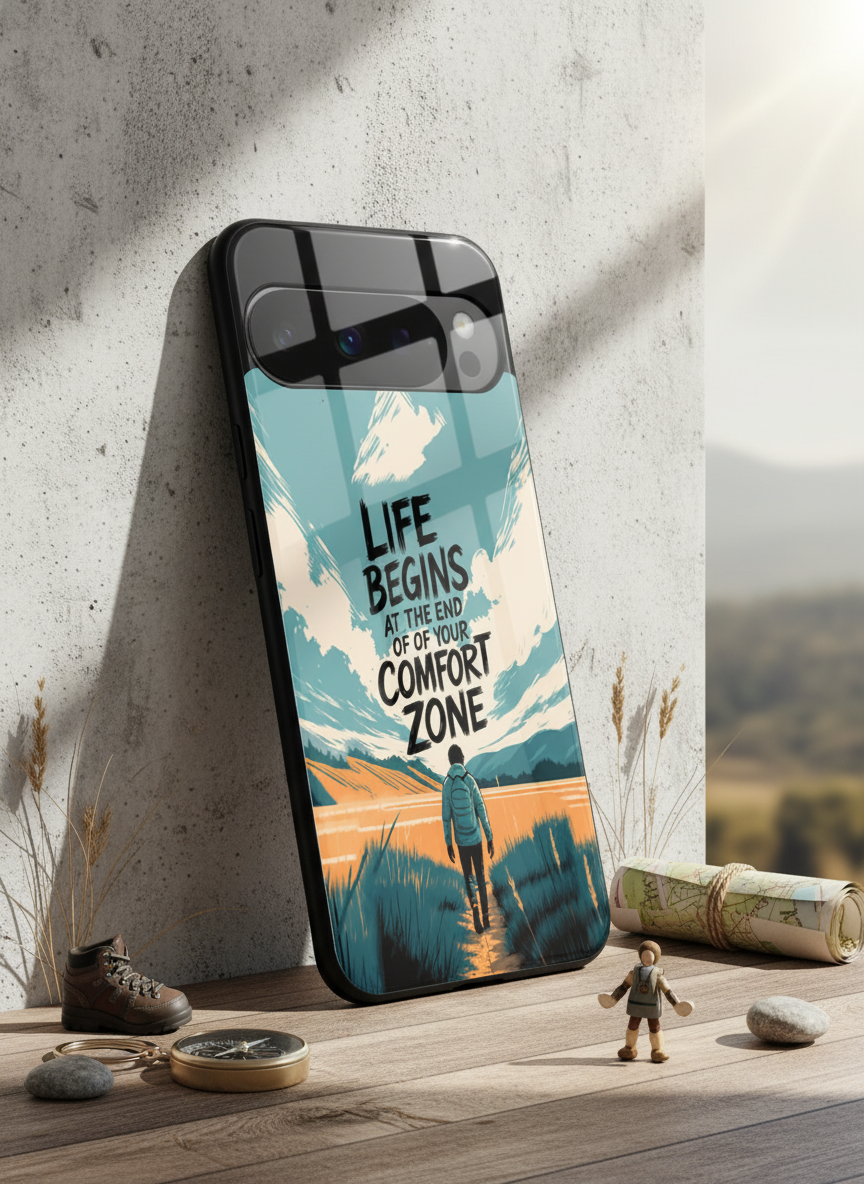 Beyond Limits Premium Glass Back Cover For Google Pixel 7,8,9,10 Series The Case & Co India