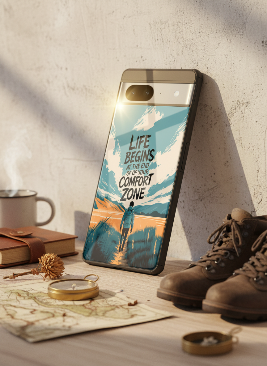 Beyond Limits Premium Glass Back Cover For Google Pixel 7,8,9,10 Series The Case & Co India