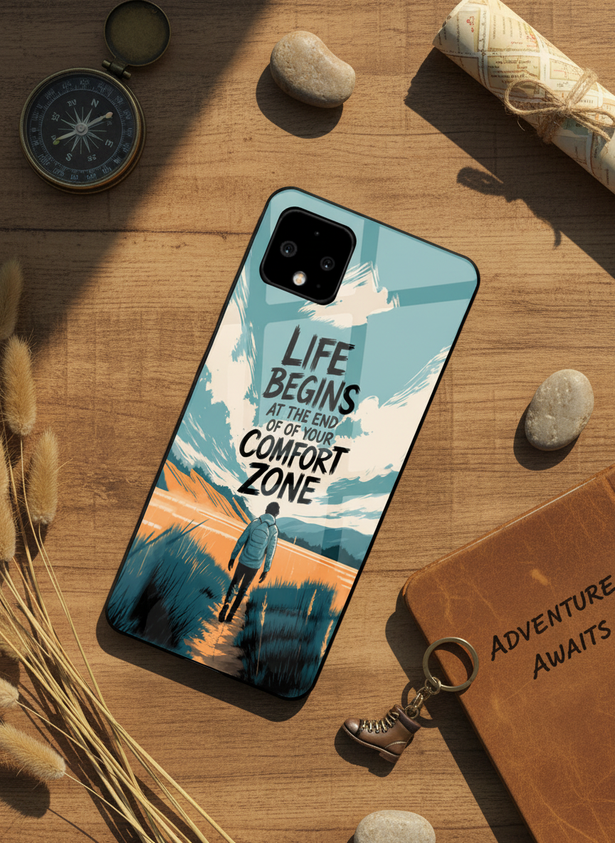 Beyond Limits Premium Glass Back Cover For Google Pixel 7,8,9,10 Series The Case & Co India