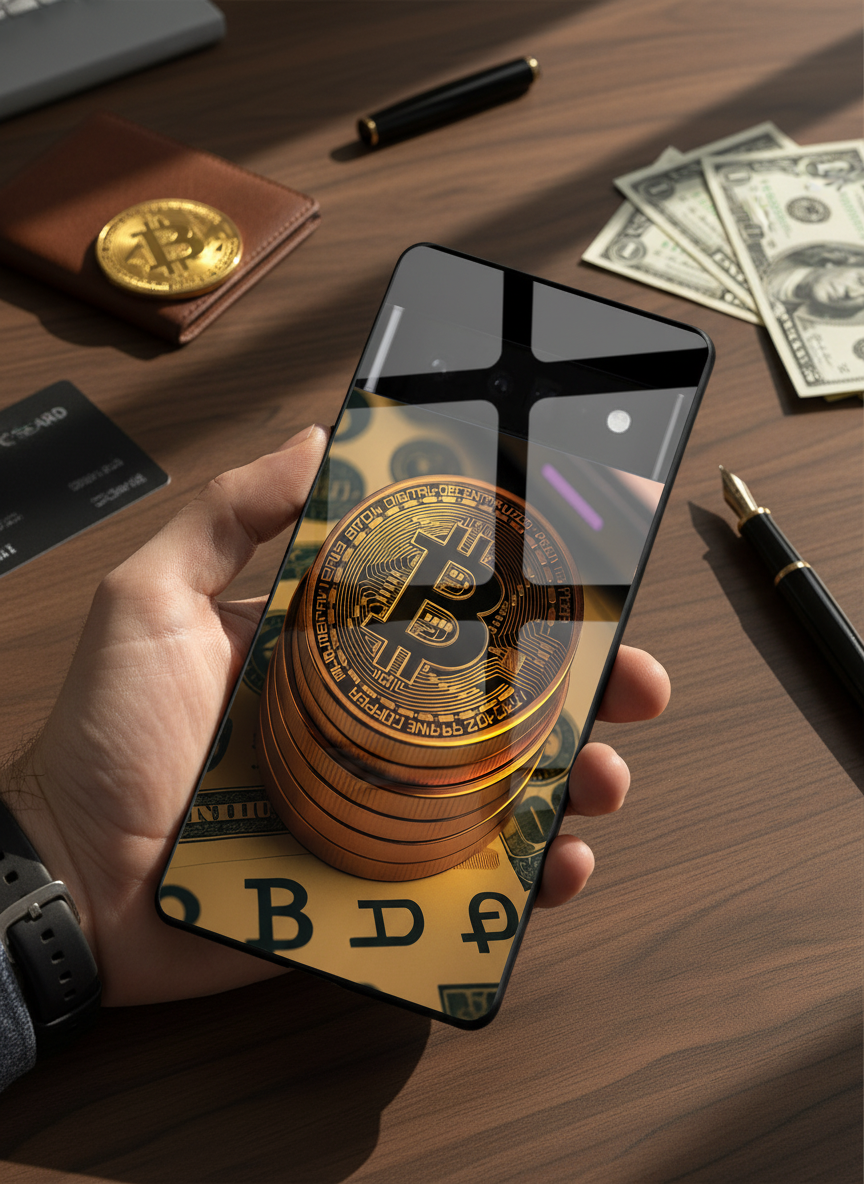 Bitcoin Blaze Premium Glass Back Cover For Google Pixel 7,8,9,10 Series The Case & Co India