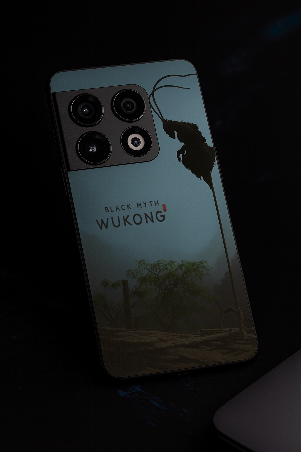 BMW-Black Myth Wukong Premium Glass Back Cover For One Plus 13, 12, 11, 10 The Case & Co India