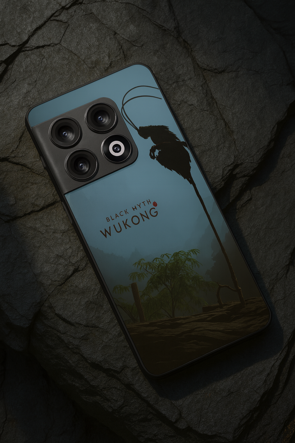 BMW-Black Myth Wukong Premium Glass Back Cover For One Plus 13, 12, 11, 10 The Case & Co India