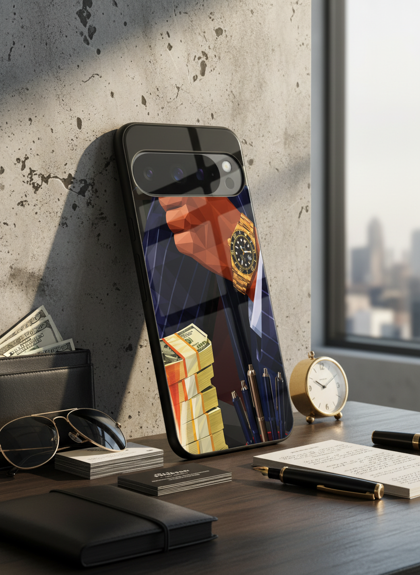 Cash Empire Premium Glass Back Cover For Google Pixel 7,8,9,10 Series The Case & Co India
