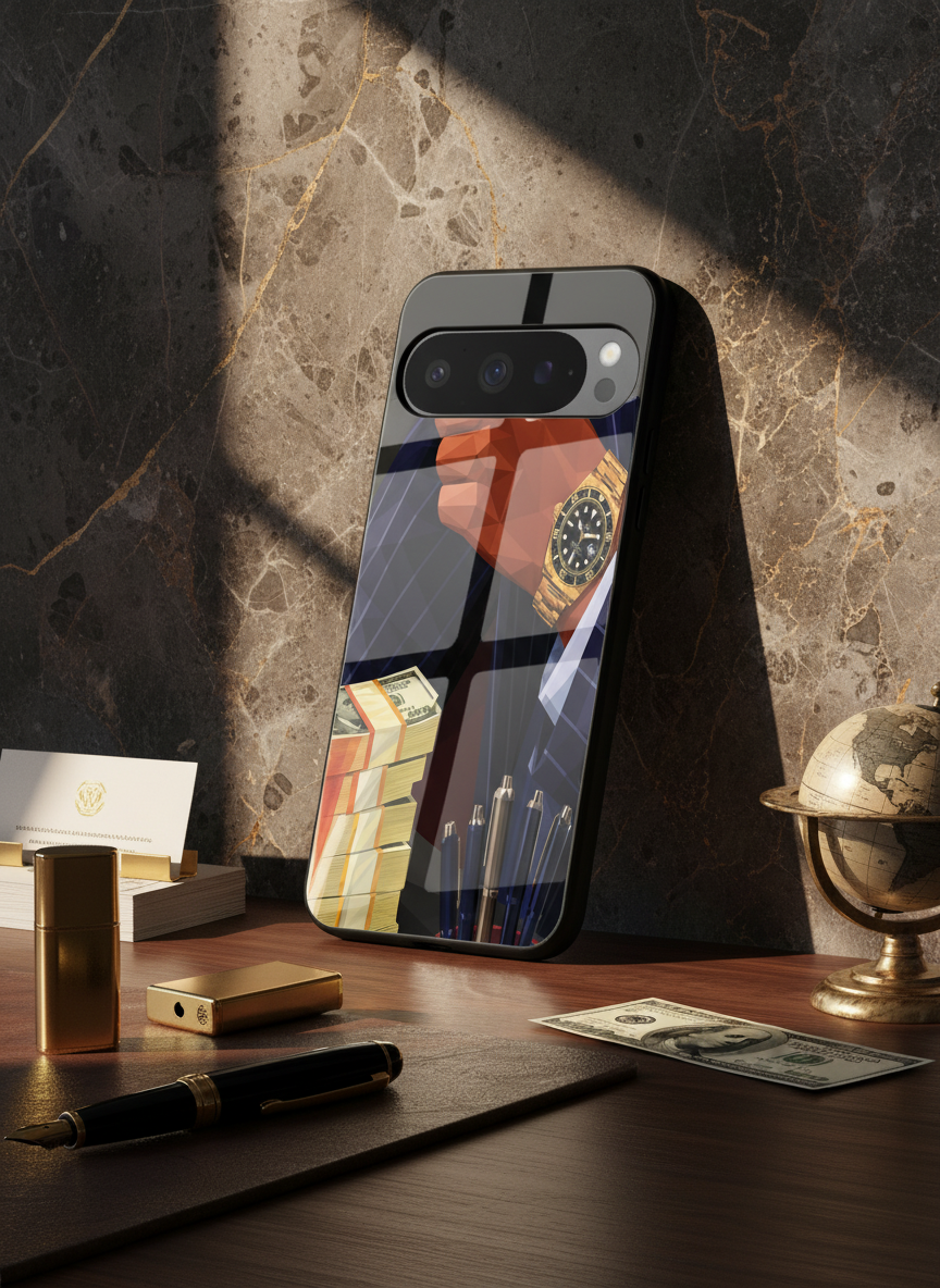 Cash Empire Premium Glass Back Cover For Google Pixel 7,8,9,10 Series The Case & Co India