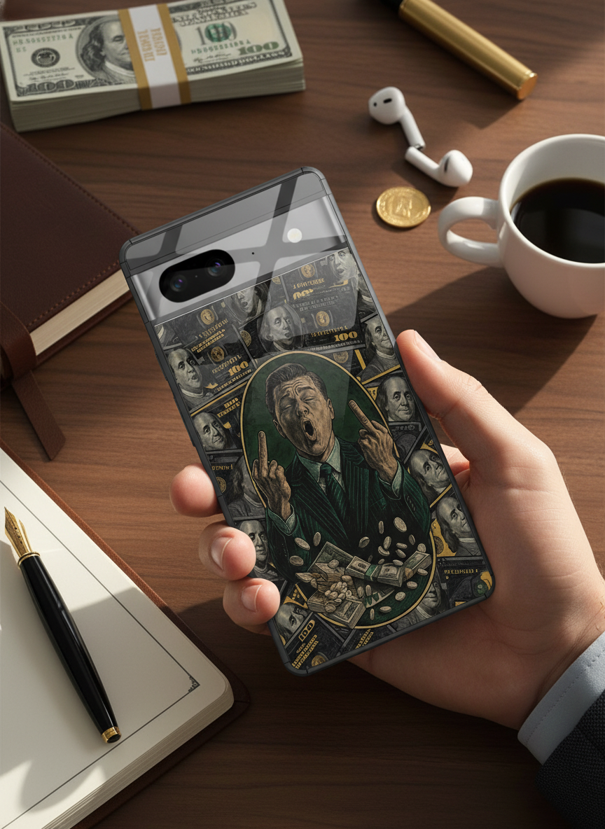 Cash Over Class Premium Glass Back Cover For Google Pixel 7,8,9,10 Series The Case & Co India