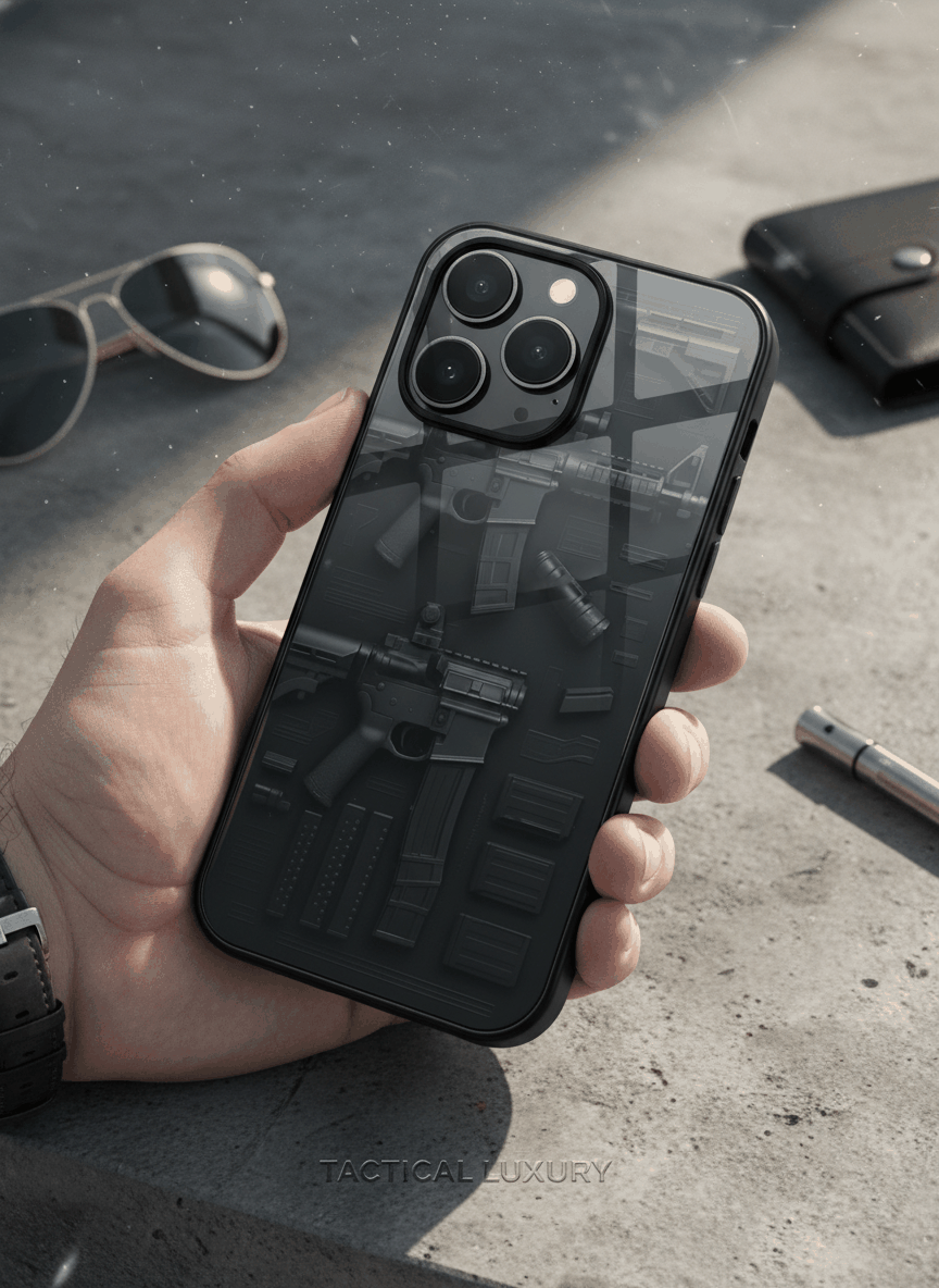 COD Guns  Glass Back Cover For iPhone 14-17 Models The Case & Co India