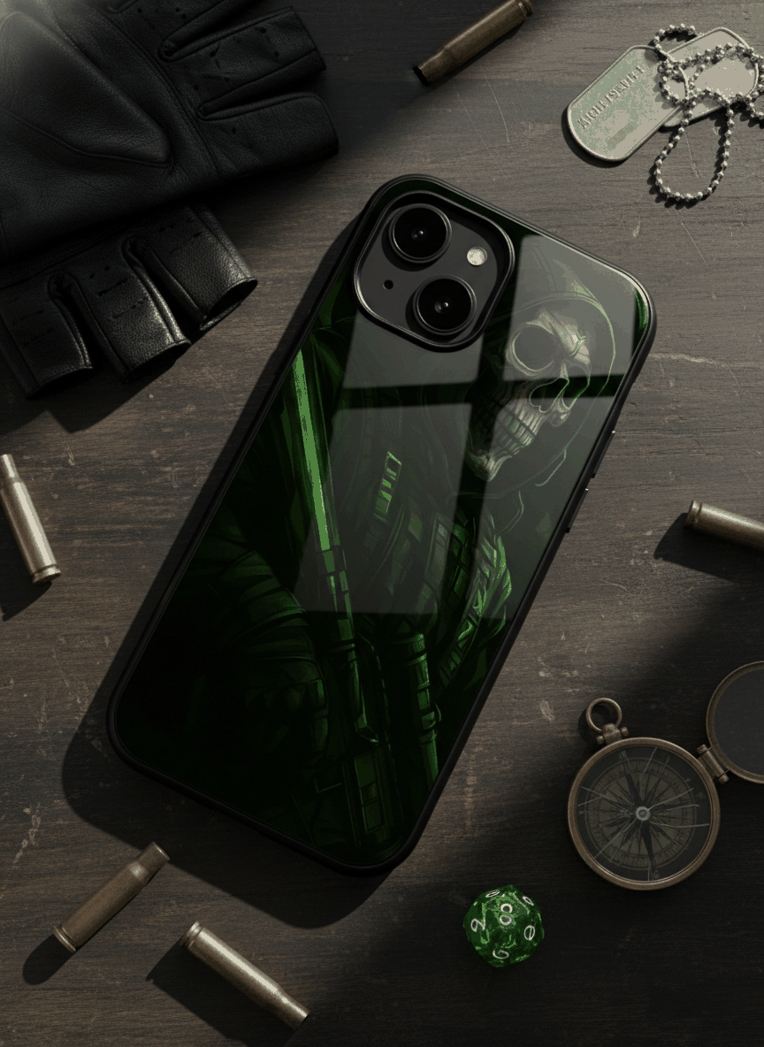 COD Zombie Glass Back Cover For iPhone 11-17 The Case & Co