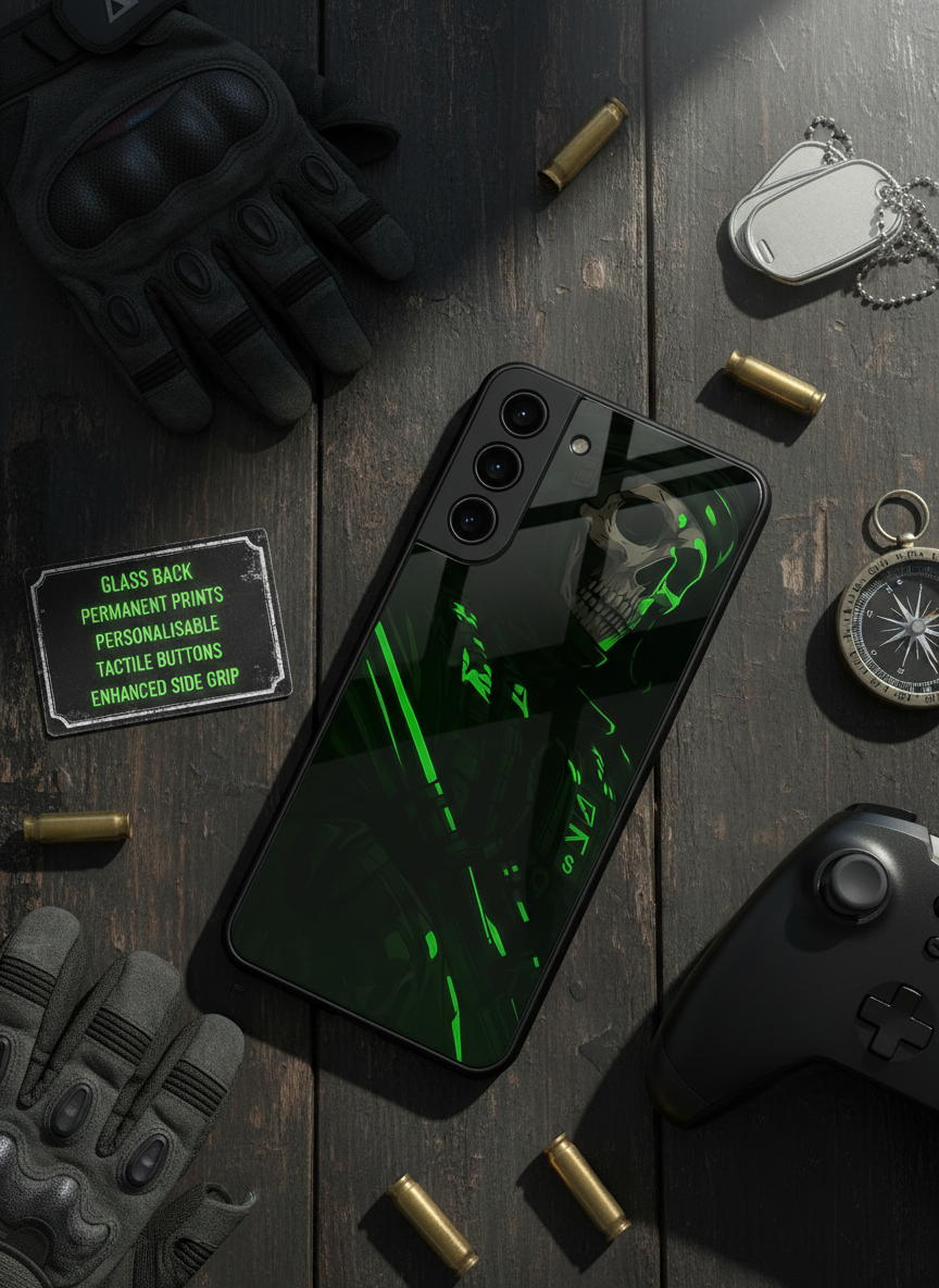 COD Zombie Premium Glass Back Cover For Galaxy S Series The Case & Co India