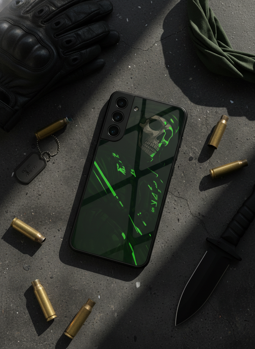 COD Zombie Premium Glass Back Cover For Galaxy S Series The Case & Co India