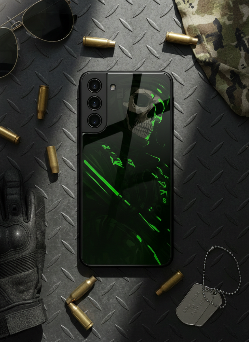 COD Zombie Premium Glass Back Cover For Galaxy S Series The Case & Co India