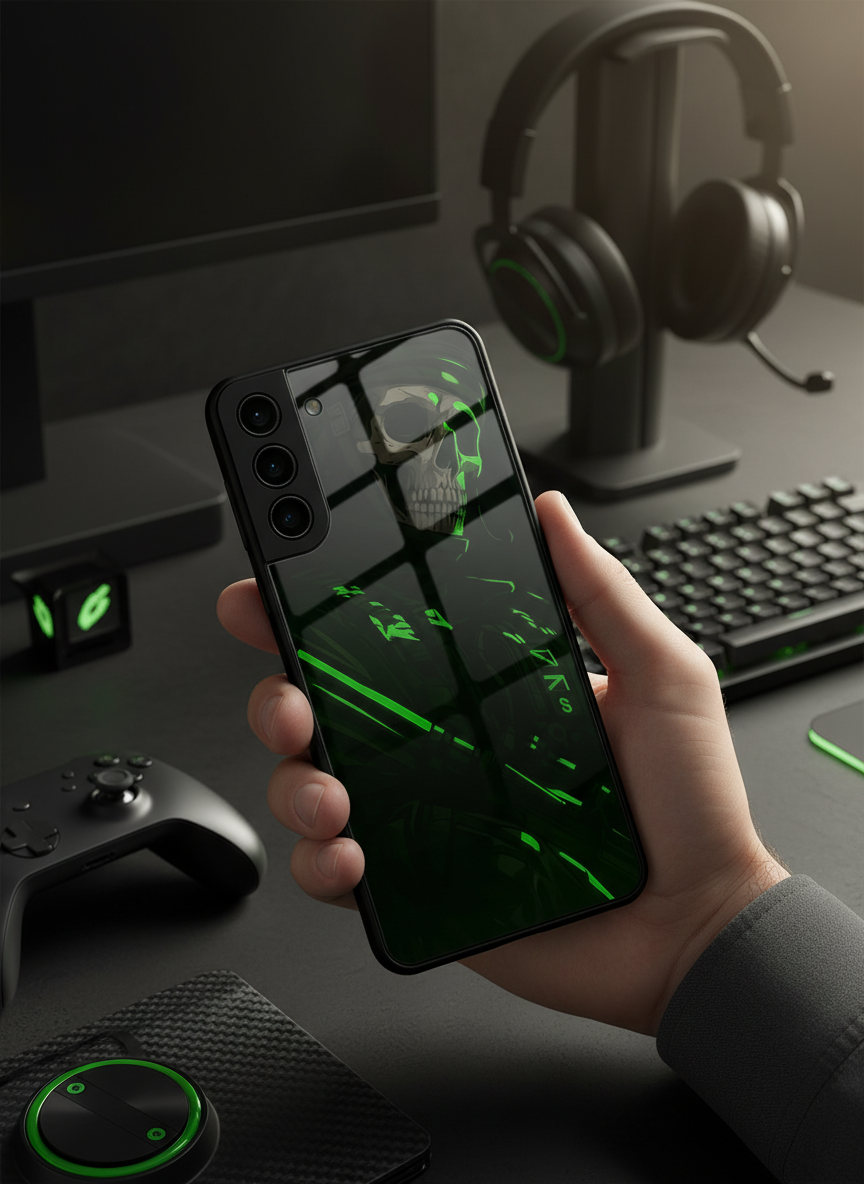 COD Zombie Premium Glass Back Cover For Galaxy S Series The Case & Co India