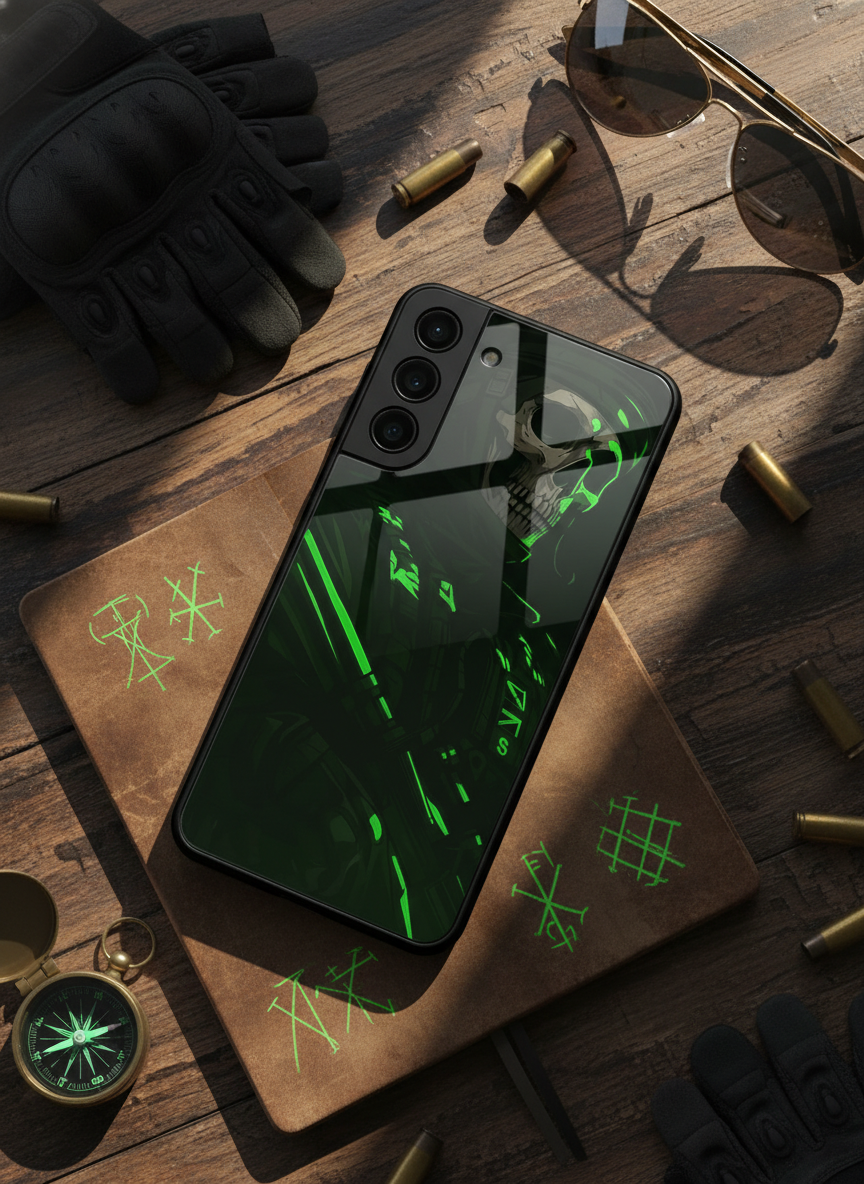 COD Zombie Premium Glass Back Cover For Galaxy S Series The Case & Co India
