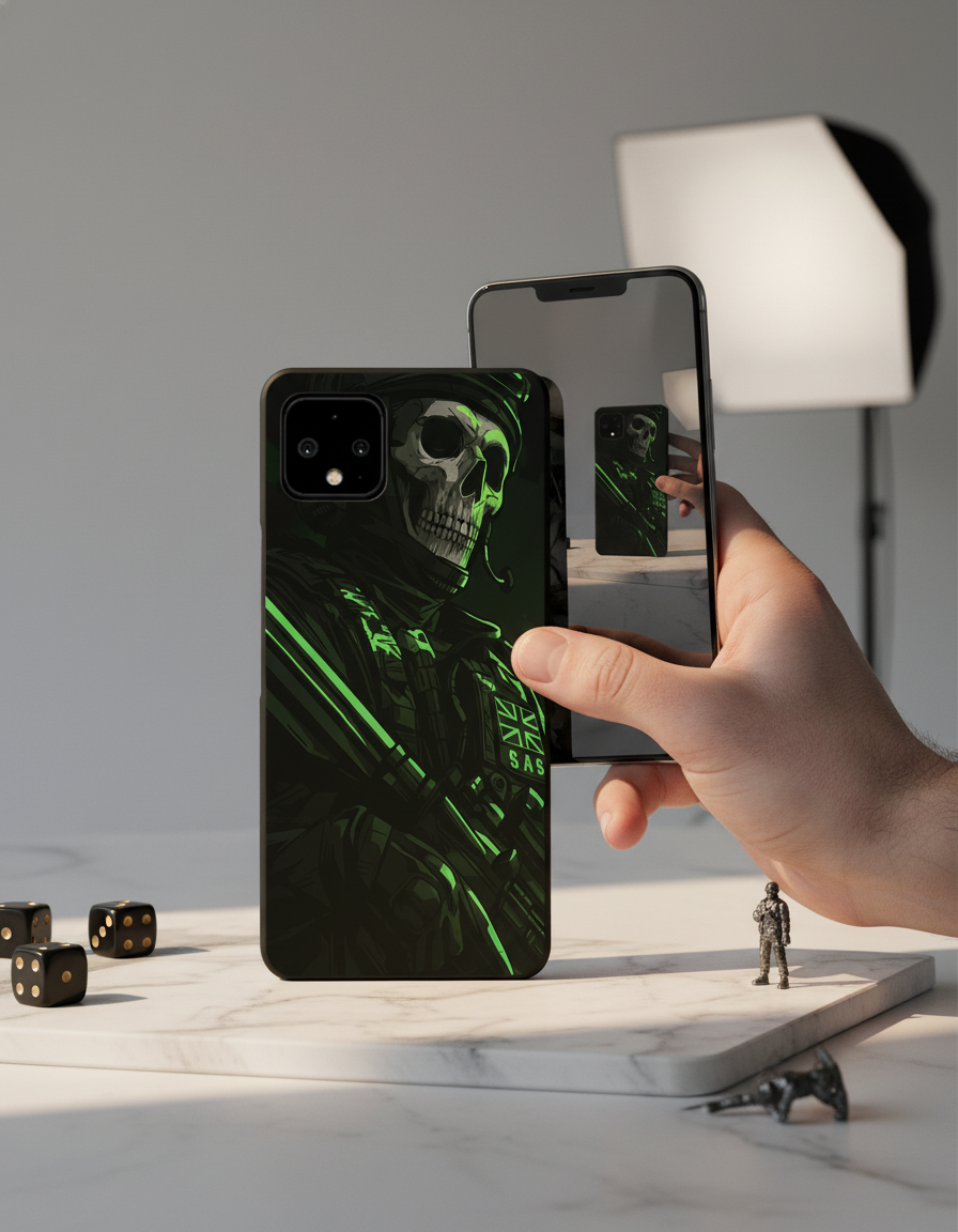 COD Zombie Premium Glass Back Cover For Google Pixel 7,8,9,10 Series The Case & Co India