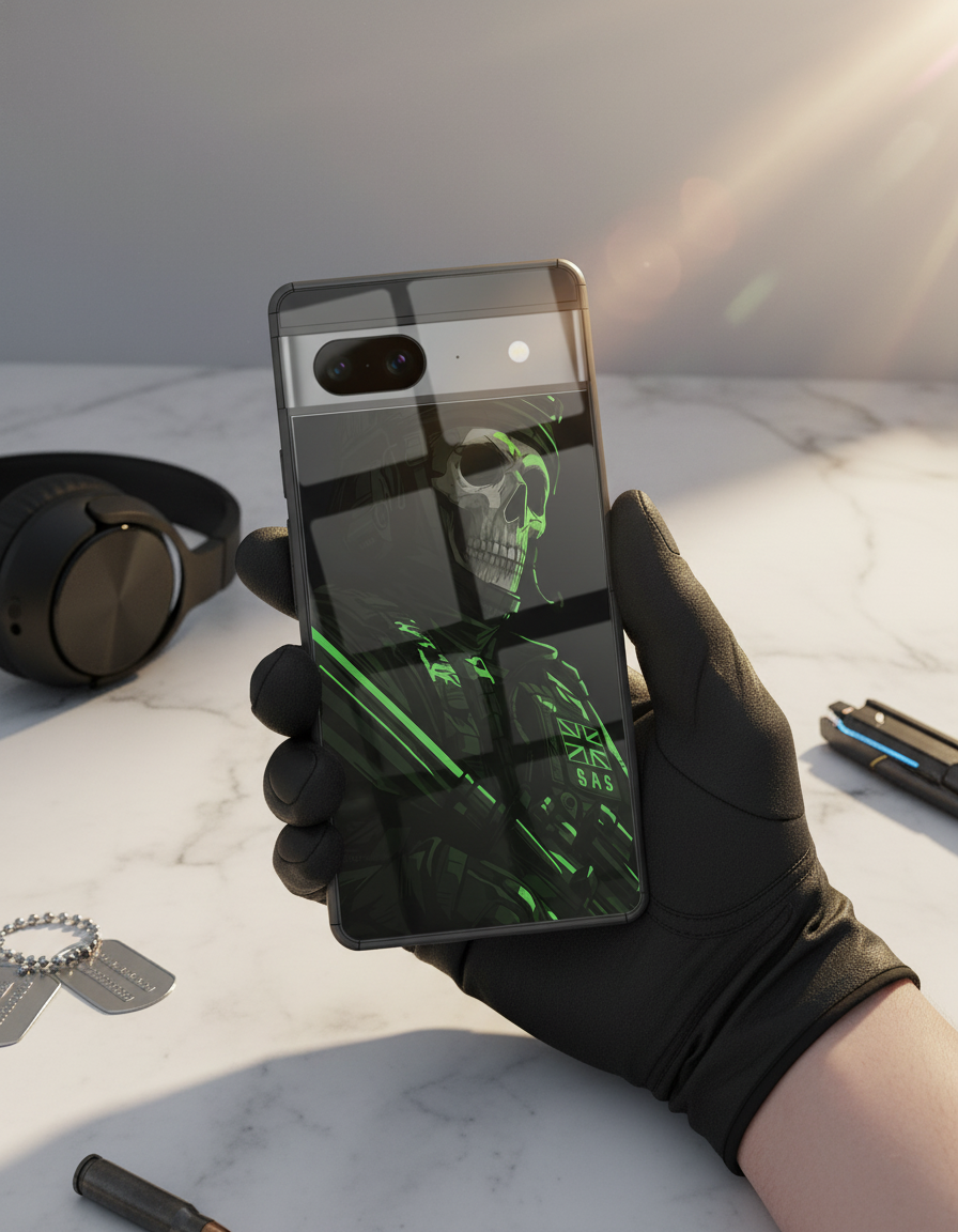 COD Zombie Premium Glass Back Cover For Google Pixel 7,8,9,10 Series The Case & Co India