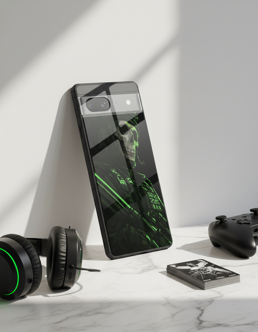 COD Zombie Premium Glass Back Cover For Google Pixel 7,8,9,10 Series The Case & Co India