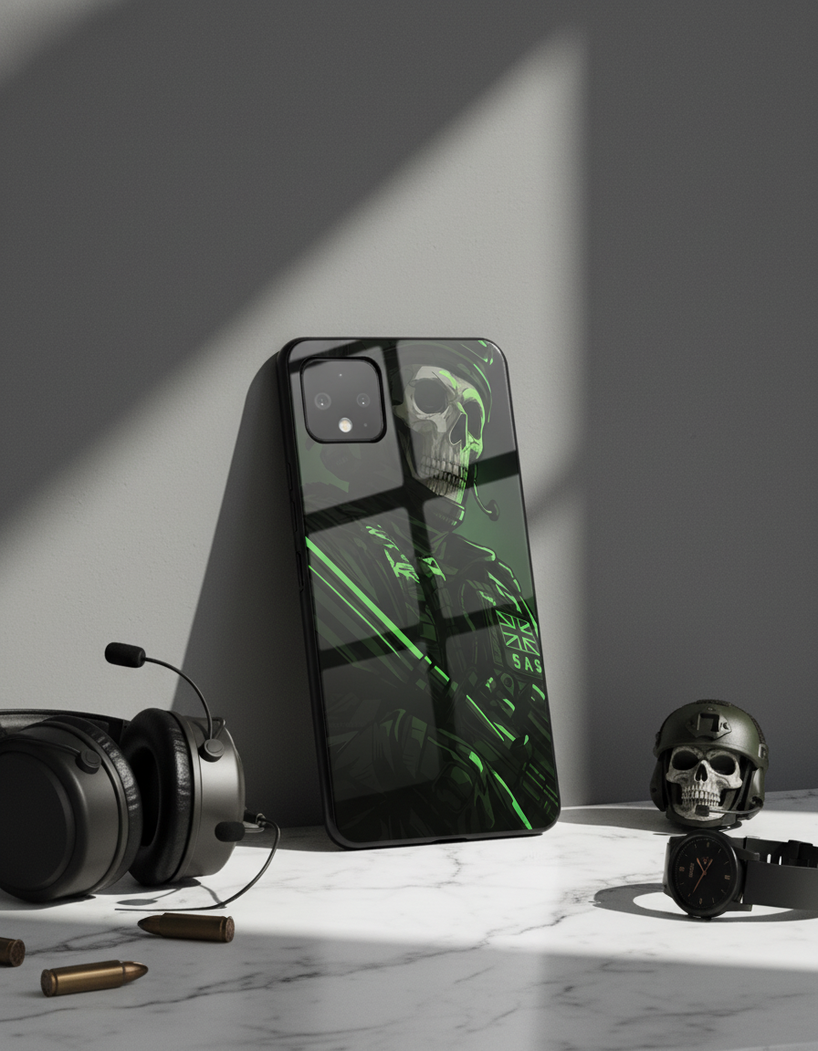COD Zombie Premium Glass Back Cover For Google Pixel 7,8,9,10 Series The Case & Co India