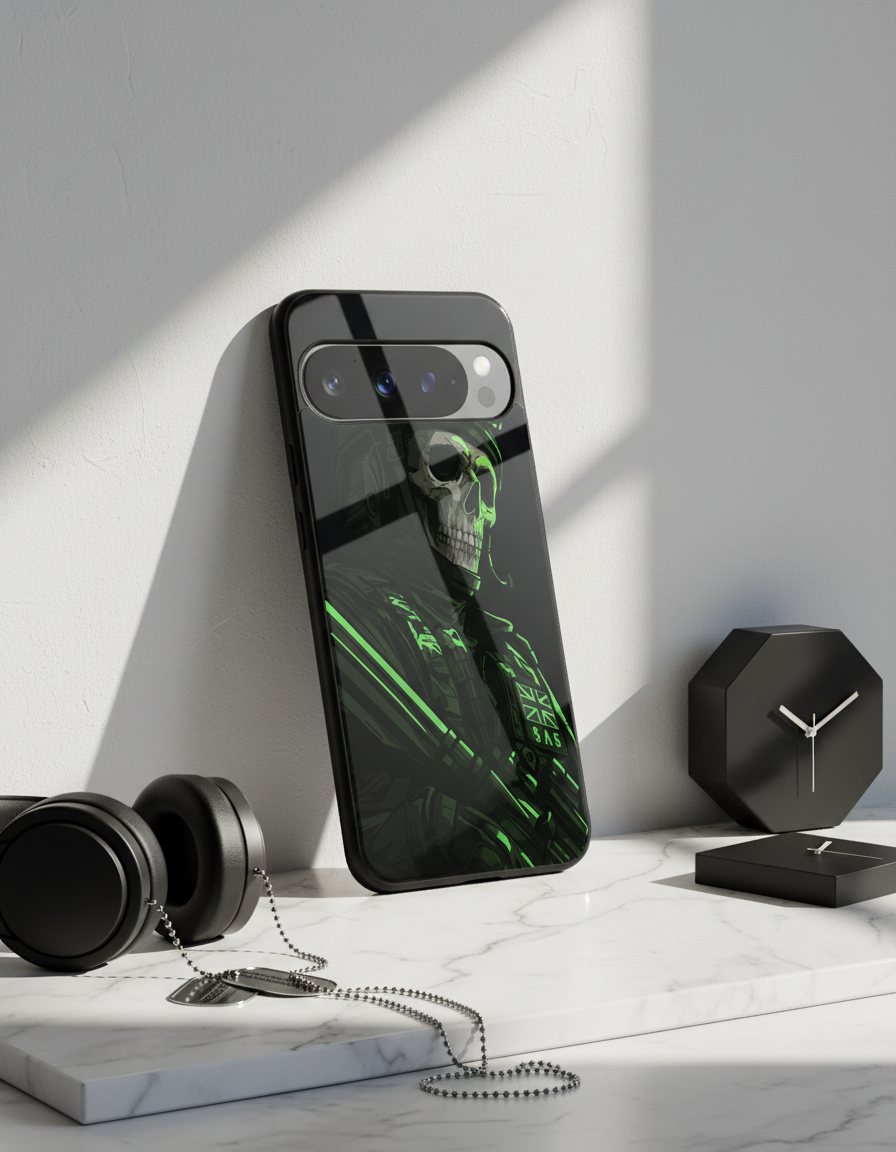 COD Zombie Premium Glass Back Cover For Google Pixel 7,8,9,10 Series The Case & Co India